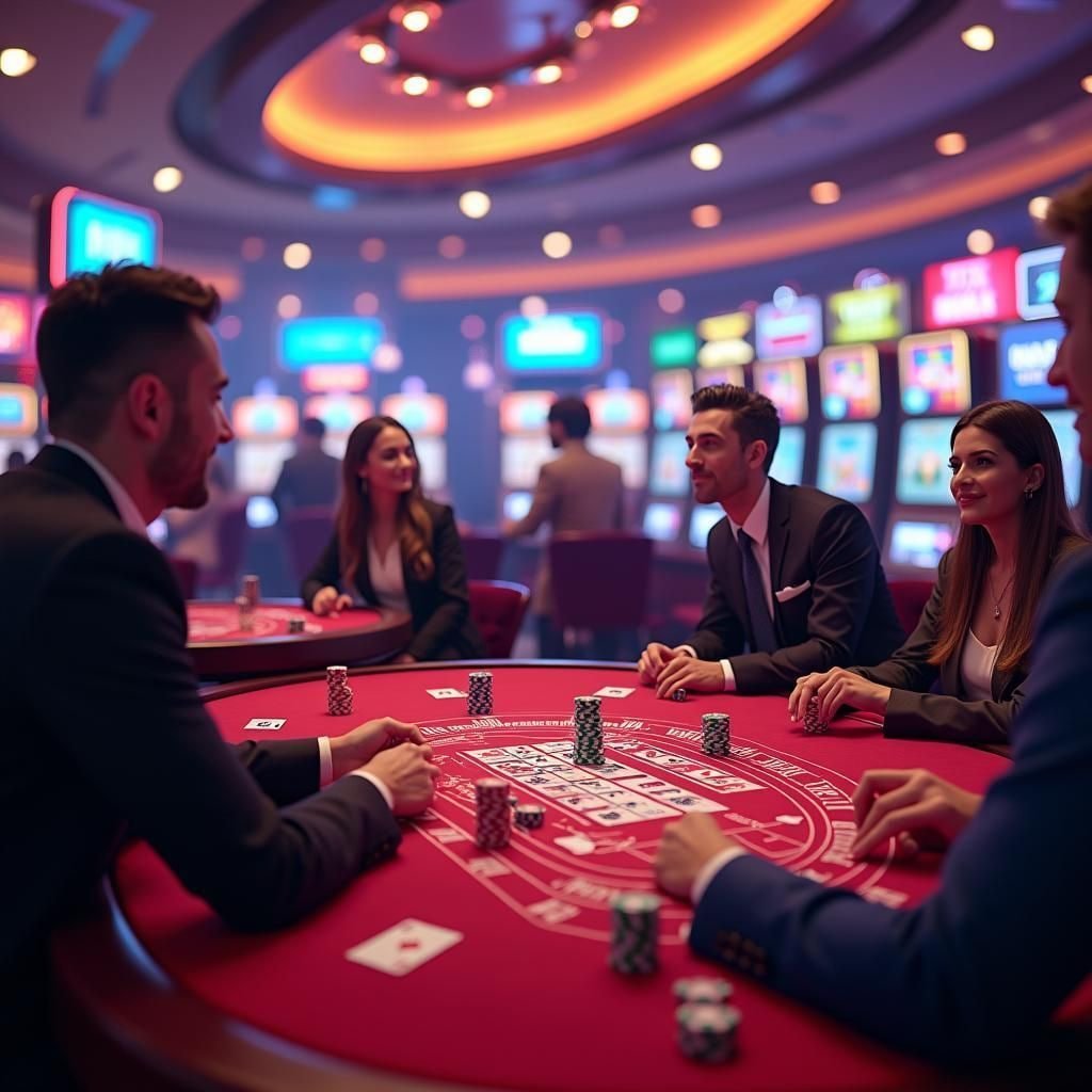 Màn hình điện thoại hiển thị giao diện chơi game tại 123b app, bao gồm cá cược bóng đá và slot online